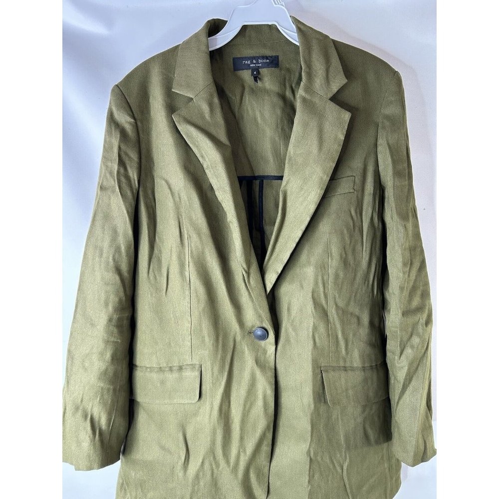 Rag & Bone Wool Single Button Oversized Blazer Ja… - image 3